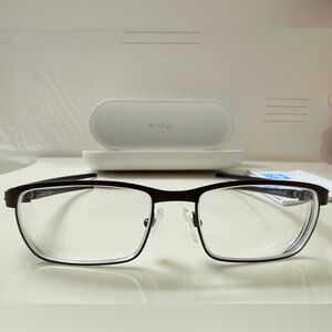 RARE Oakley Tincup CARBON Titanium Eyeglasses OX5094 Pewter